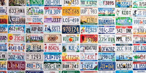 Order a replacement license shop plate